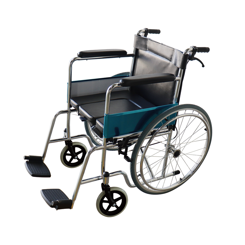 欧莱博手动轮椅车SYIV100-MFT608S_手动轮椅价格